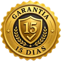 Selo de garantia de 15 dias